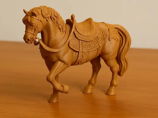 Cavallo decorativo dettagliato – Alta definizione