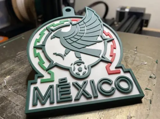 Mexico Team Crest Keychain FIFA World Cup