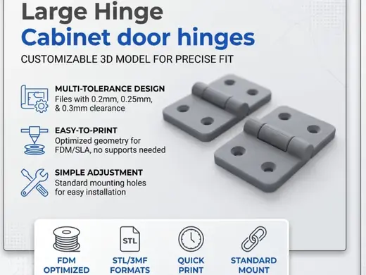 Heavy Duty Functional Hinge, DIY Furniture Door