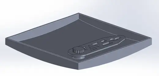 Electrical Outlet Ceiling Cover Plate (Square)