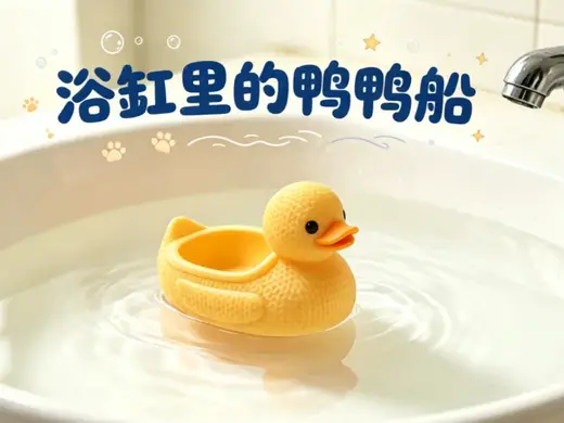浴缸里的鸭鸭船