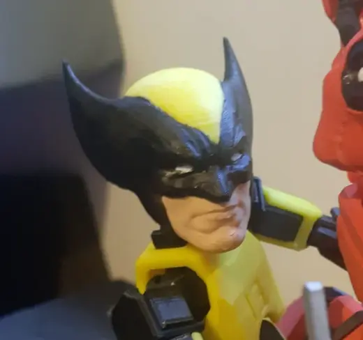 Realistic Wolverine Head for Dummy 13 200%