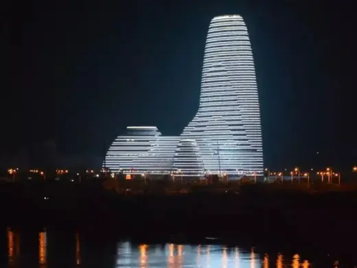 广西网红打卡点 广西南宁新媒体大楼 ( 根据相关资料拓印建模还原最真实比例 )