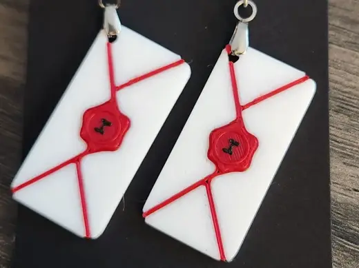 Hogwarts' Letter Earrings