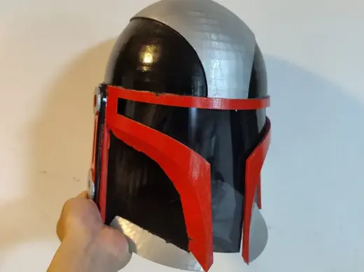 Custom Mandalorian Helmet