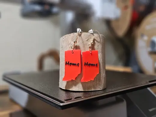 Indiana Home Earrings