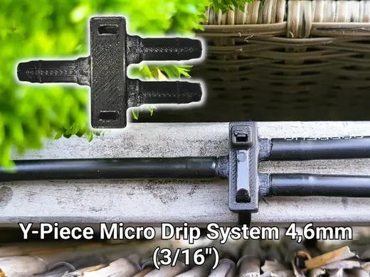 Y-Piece micro drip 4,6mm (3/16")