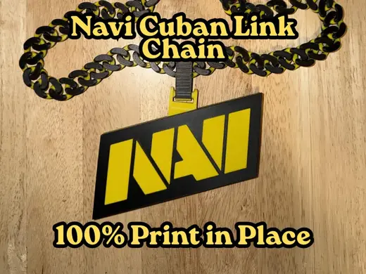 Natus Vincere (Navi) Cuban Link Hype Chain