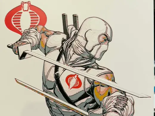 Storm Shadow Stance - Cobra - GI Joe Hueforge
