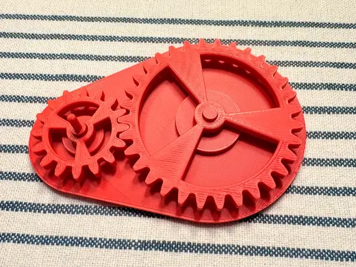 2:1 1:2 Gear Ratio Fidget Toy