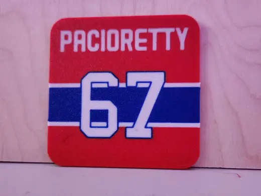 NHL Coaster - MAX PACIORETTY 67