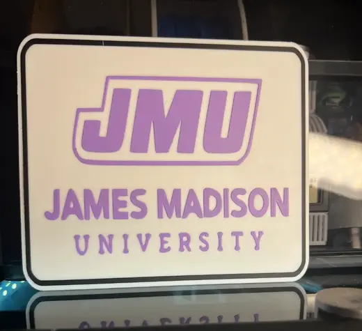 James Madison University Door/Fridge/Wall sign