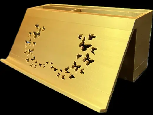 book and tablet stand with storage v2