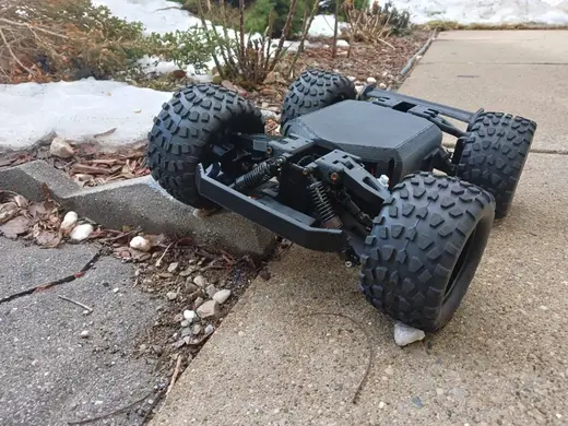 4WD 60km/h 3d Printed RC Car