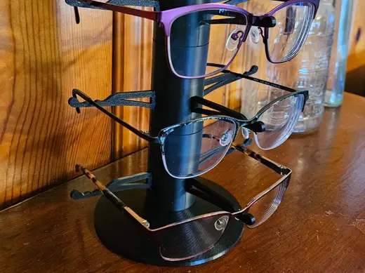 Modular Glasses Display Stand Adjustable Height