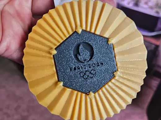 Olympic Medal 2024 Paris (Gold, Silver, Bronze)