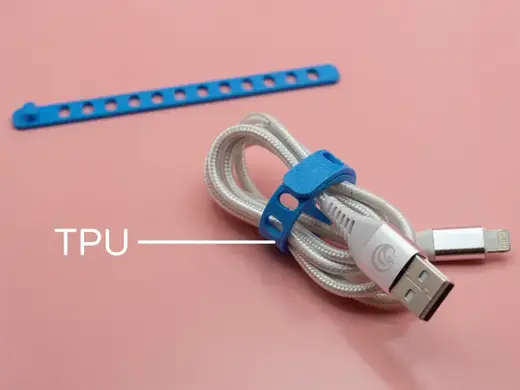 TPU Cable Tie by Pork3D.com