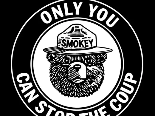 Smokey Bear Only You Can Stop the Coup