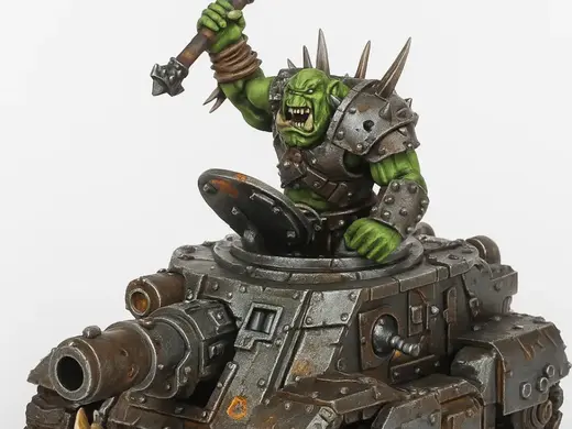 Ork Tank Commander "Rattle-Wagon" Detailed DnD