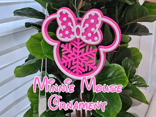 Minnie Mouse ornament!