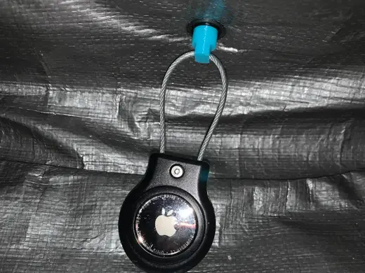 Skisack AirTag Halter