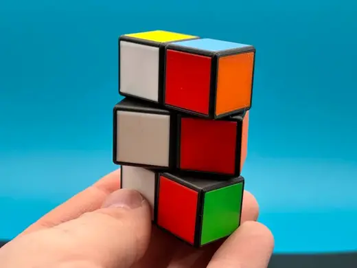 Rubik's Style Puzzle Cube Fidget!