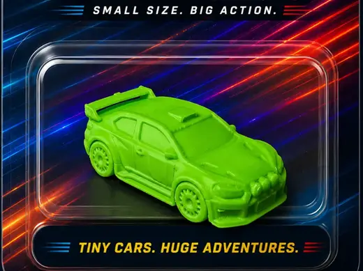 Pocket Racer #4 2cm Micro Car