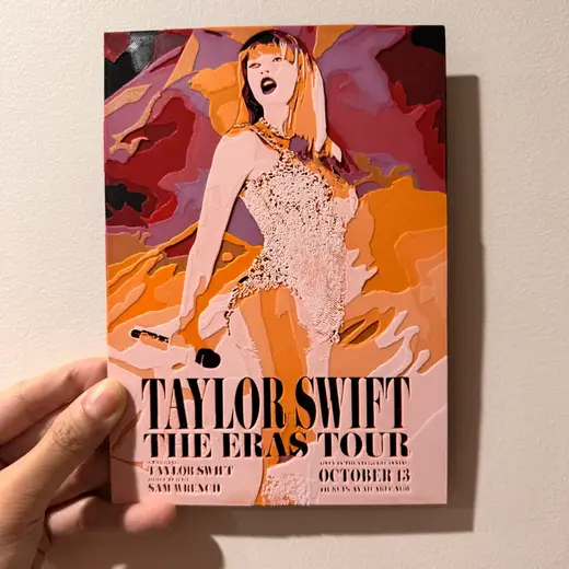 Taylor Swift's The Eras Tour Poster - Hueforge Print
