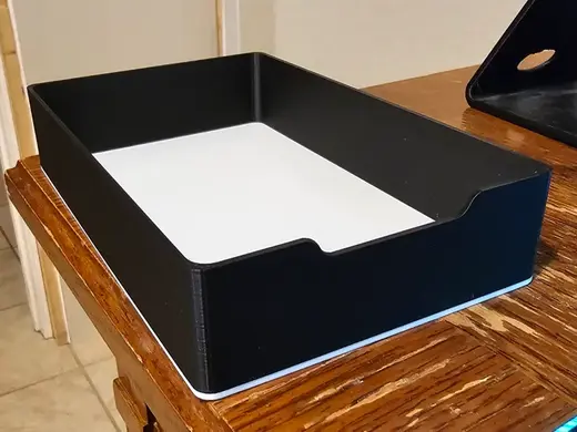 Custom desk trays