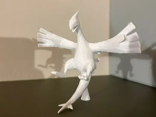 Low Poly Lugia Pokemon