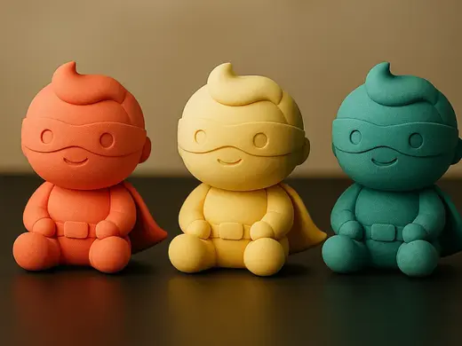 Mini Superhero – Cute Collectible Figurine