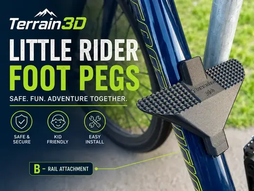 Little Rider Foot Pegs (B-Rail Attachment)