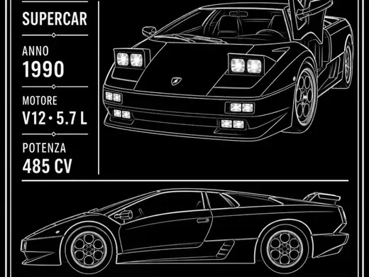 STUDY PLATE -DESING-AUTO ITALY