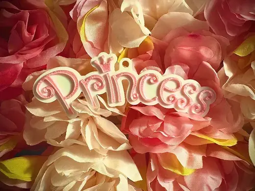 Princess Ornament - Girly - Christmas - Birthday