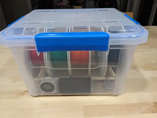 Filament Spool Rack for EZY Storage 18L Container