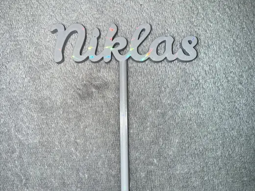 Personalisierter Namensstecker "Niklas"