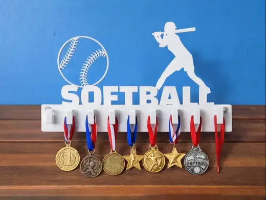Softball Medal Hanger