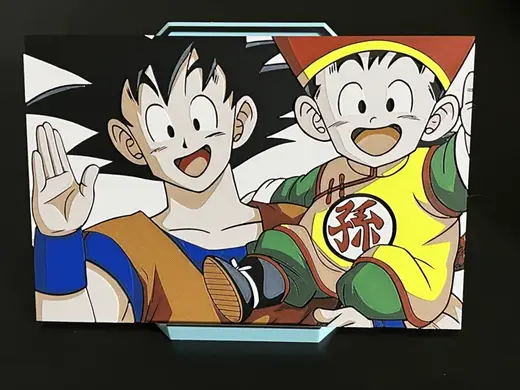 Goku and Gohan Together Dragon Ball Hueforge