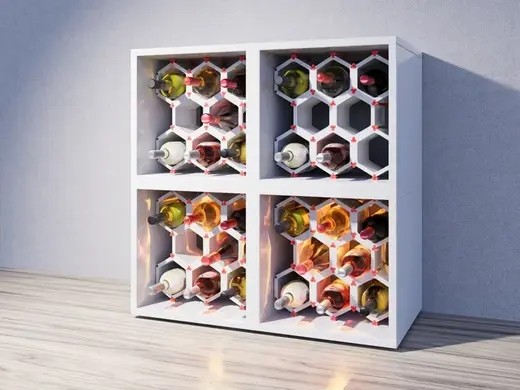 Modular_ Hex_Cell_Kallax_Compatible_335mm