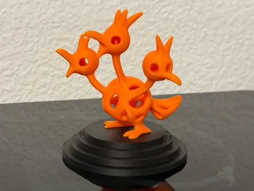Dodrio Art Sculpture (Pokemon)