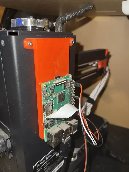 Wanhao Duplicator i3 Mini Raspberry Pi Mount