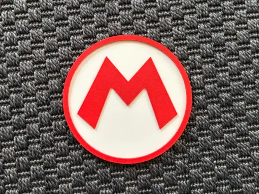Mario Emblem Super Mario