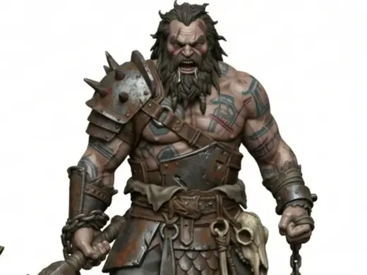 Chinese Bandit - Eastern Fantasy Miniature
