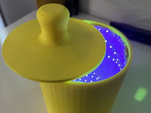 UV Resin Curing Station - Easy DIY LED Curing Jar