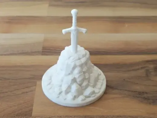 King Arthur's sword in the stone