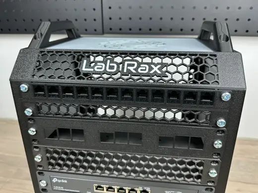 1/2U 12 Port Keystone Panel for 10" Rack