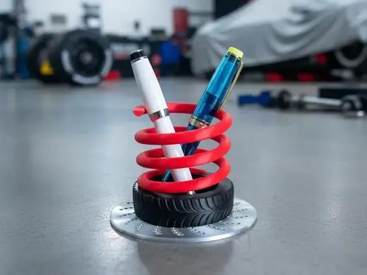 Motorsport Pen Stand + Fidget