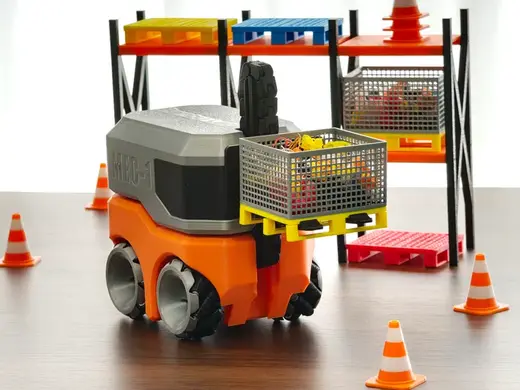 CyberBrick重型全向叉车