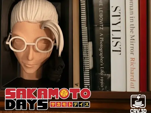 Sakamoto Book Nook (Fan Art) – Noir Shelf Insert