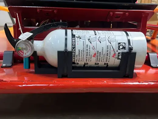 83mm Fire extinguisher mount